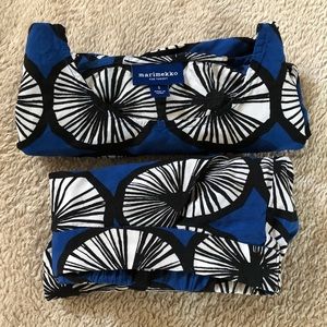 Marimekko for target blouse and shorts